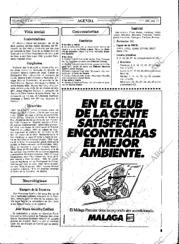 ABC MADRID 17-04-1988 página 59