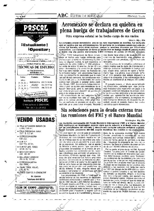 ABC MADRID 17-04-1988 página 84