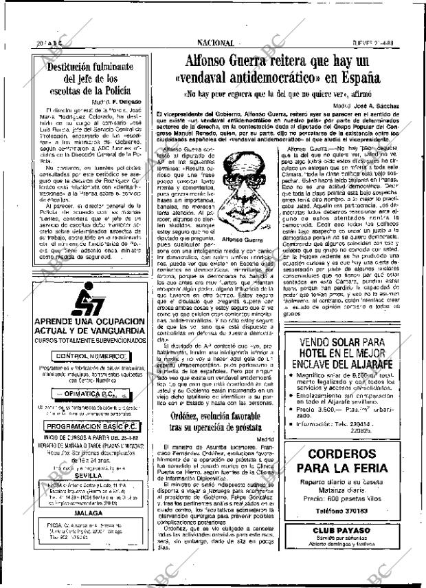 ABC SEVILLA 21-04-1988 página 20