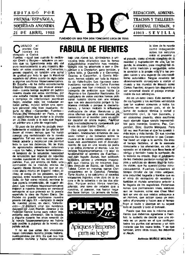 ABC SEVILLA 21-04-1988 página 3