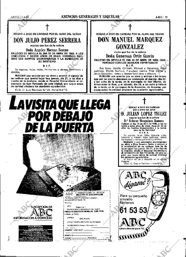 ABC SEVILLA 21-04-1988 página 79