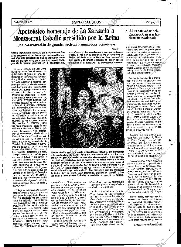 ABC MADRID 23-04-1988 página 85