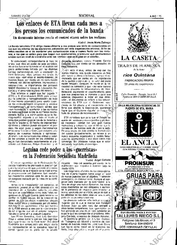 ABC SEVILLA 23-04-1988 página 25