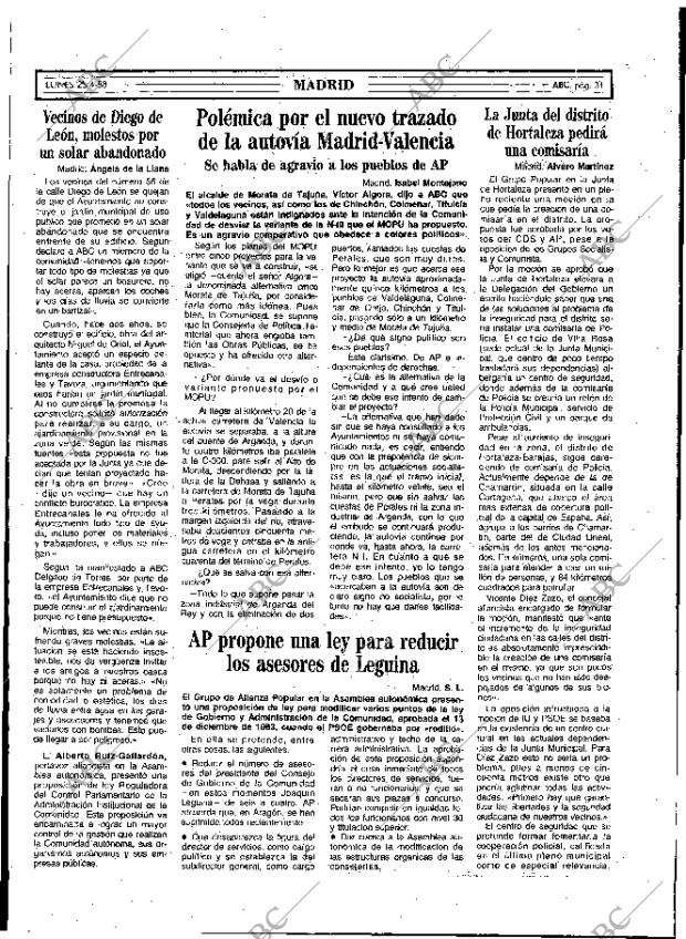 ABC MADRID 25-04-1988 página 31