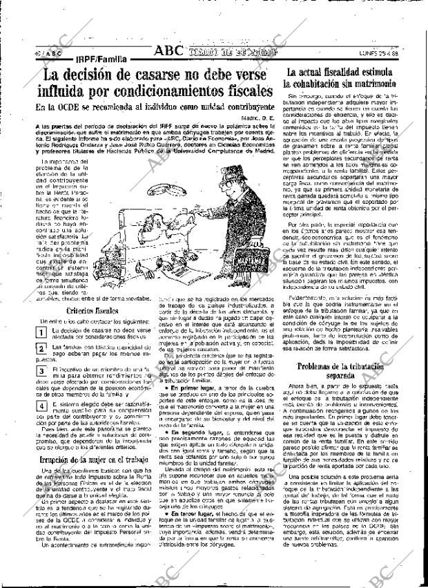 ABC MADRID 25-04-1988 página 40