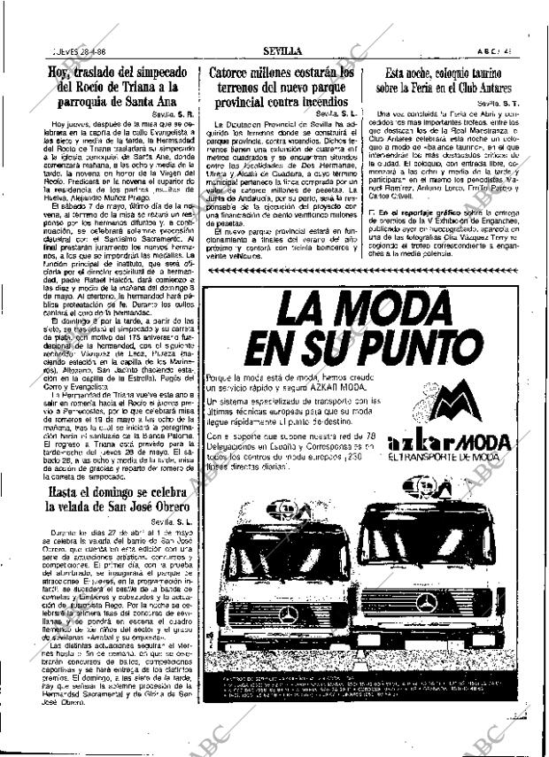 ABC SEVILLA 28-04-1988 página 41