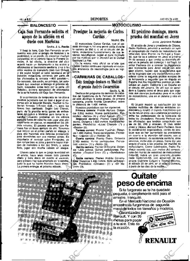 ABC SEVILLA 28-04-1988 página 68