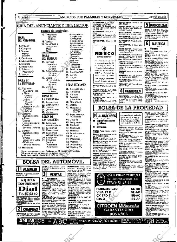 ABC SEVILLA 28-04-1988 página 76