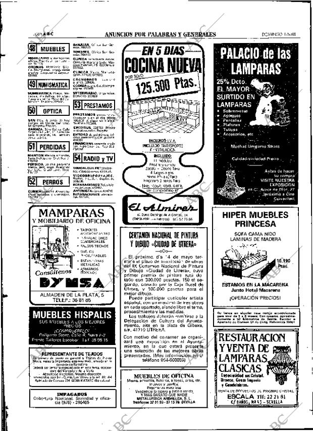 ABC SEVILLA 01-05-1988 página 106