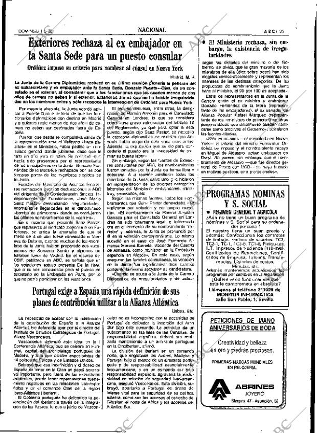ABC SEVILLA 01-05-1988 página 25