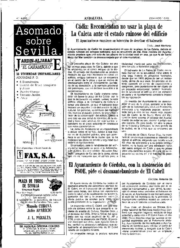 ABC SEVILLA 01-05-1988 página 40