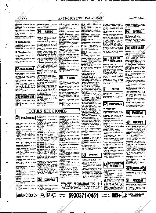 ABC MADRID 03-05-1988 página 120