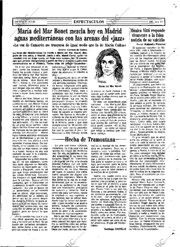 ABC MADRID 04-05-1988 página 85