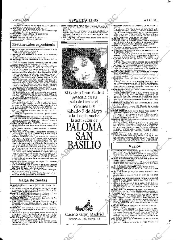 ABC MADRID 06-05-1988 página 105