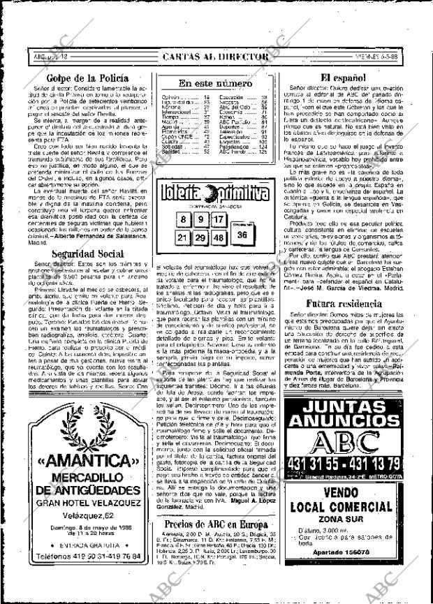 ABC MADRID 06-05-1988 página 18