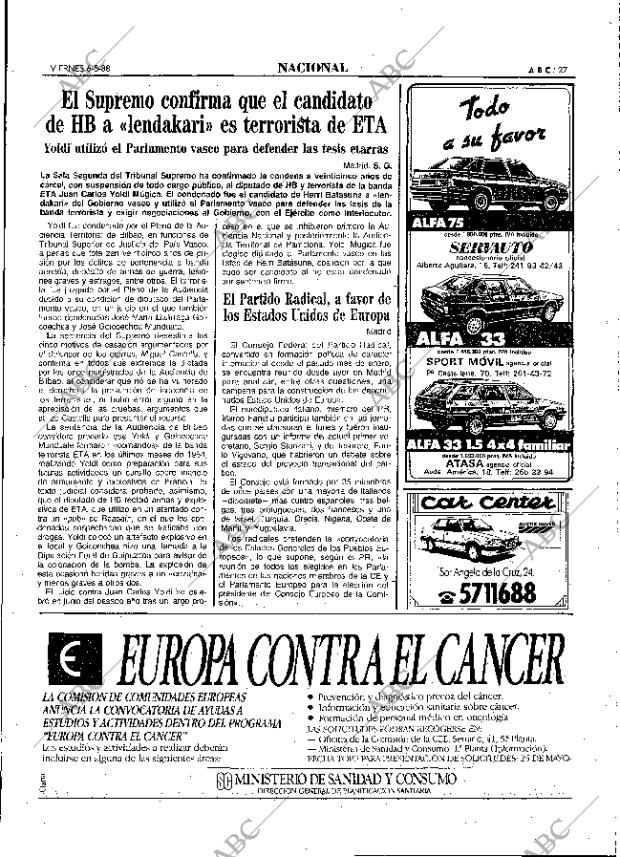 ABC MADRID 06-05-1988 página 27