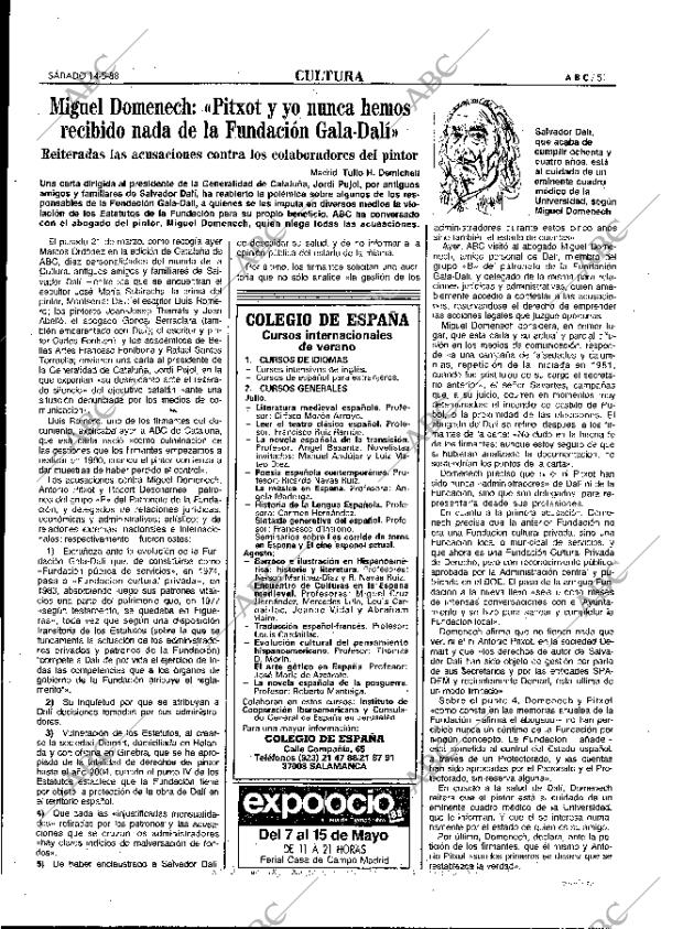 ABC MADRID 14-05-1988 página 51