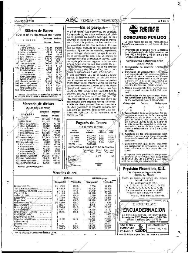 ABC MADRID 14-05-1988 página 77