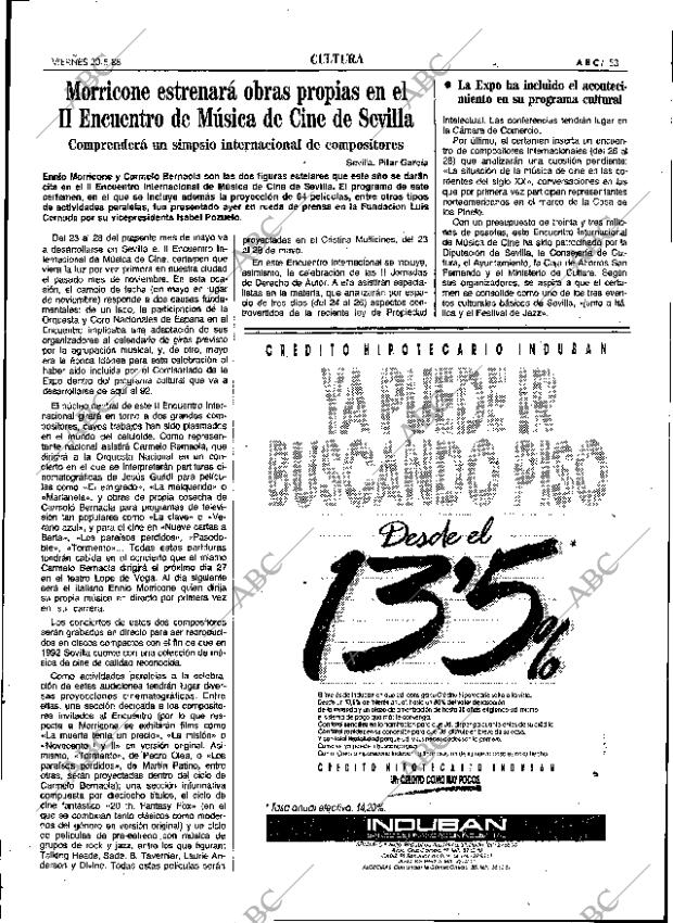 ABC SEVILLA 20-05-1988 página 53