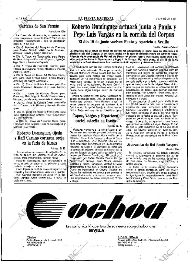 ABC SEVILLA 20-05-1988 página 74