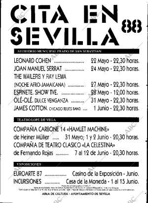 ABC SEVILLA 22-05-1988 página 137