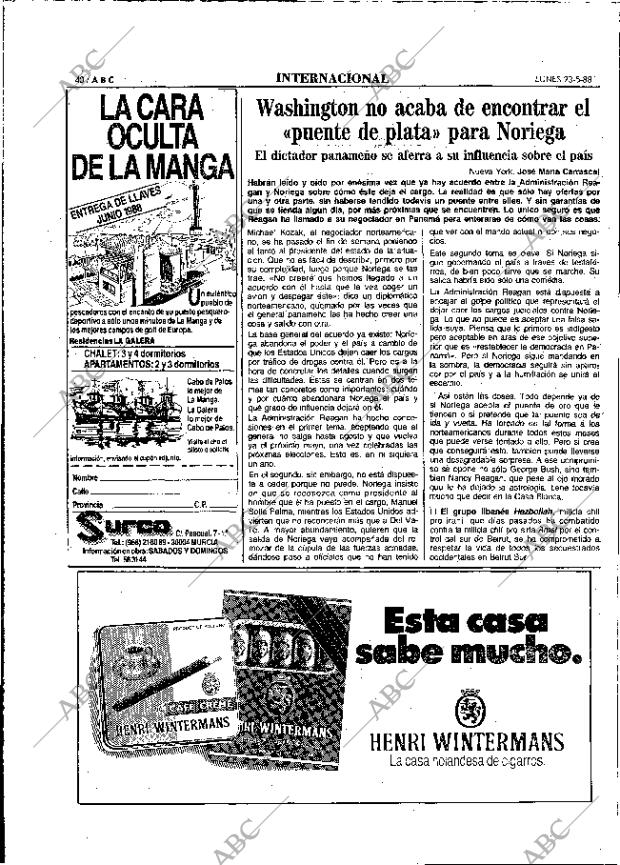 ABC MADRID 23-05-1988 página 40