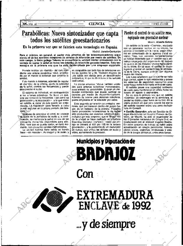 ABC MADRID 23-05-1988 página 60