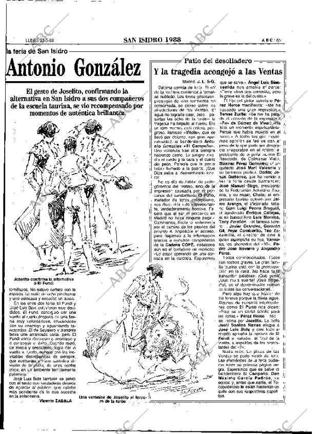 ABC MADRID 23-05-1988 página 65