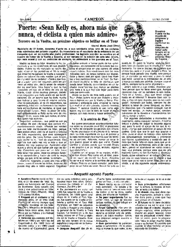 ABC MADRID 23-05-1988 página 86
