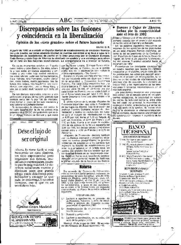 ABC MADRID 23-05-1988 página 93