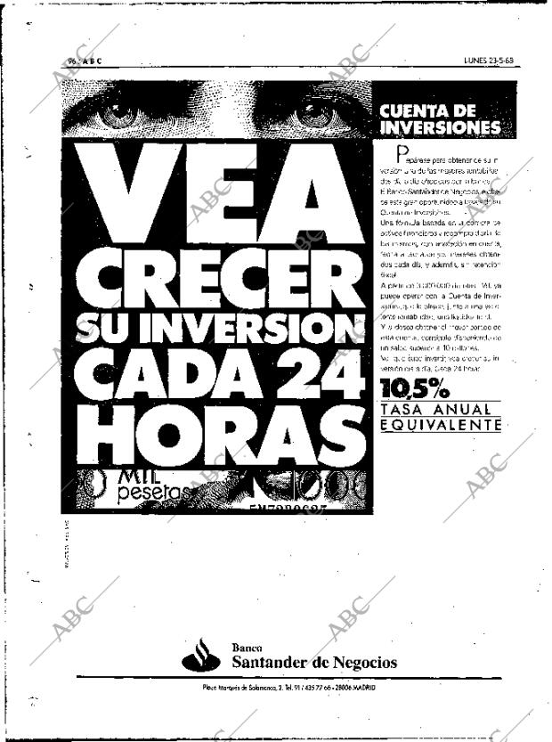 ABC MADRID 23-05-1988 página 96