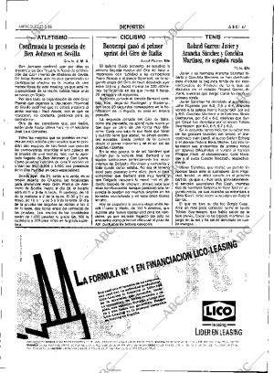 ABC SEVILLA 25-05-1988 página 67