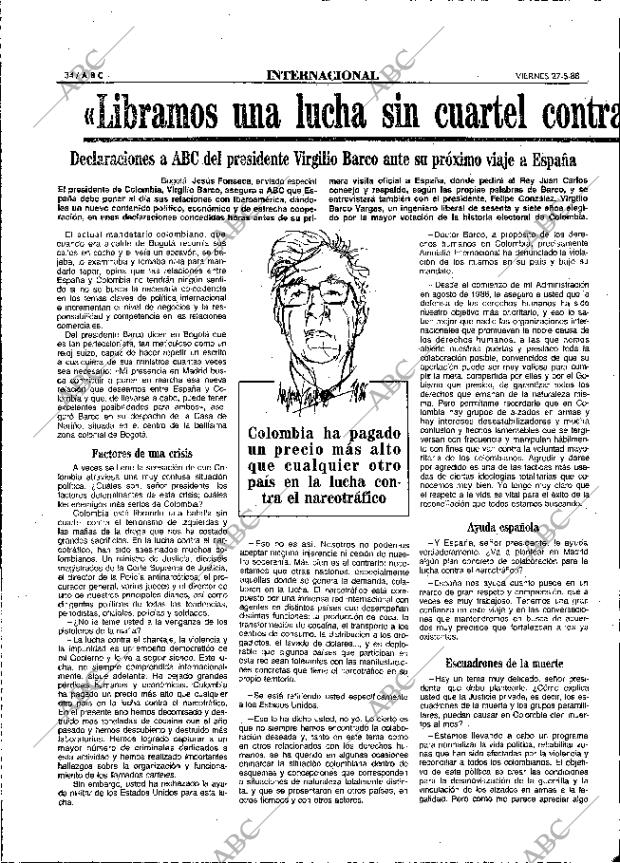 ABC MADRID 27-05-1988 página 34