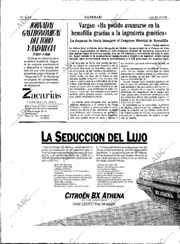 ABC MADRID 27-05-1988 página 50