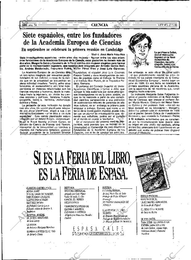ABC MADRID 27-05-1988 página 56