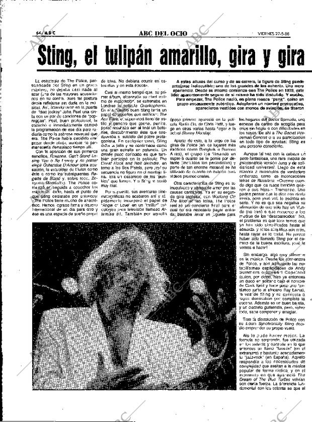 ABC MADRID 27-05-1988 página 64