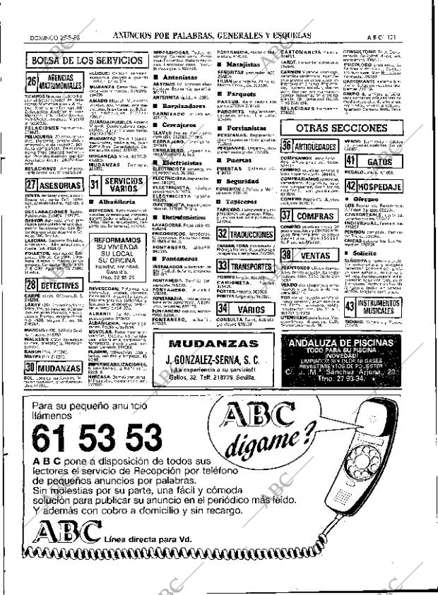 ABC SEVILLA 29-05-1988 página 121