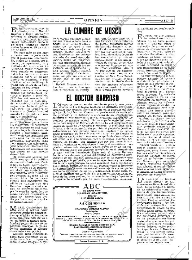 ABC SEVILLA 29-05-1988 página 31
