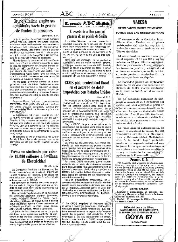 ABC SEVILLA 29-05-1988 página 75