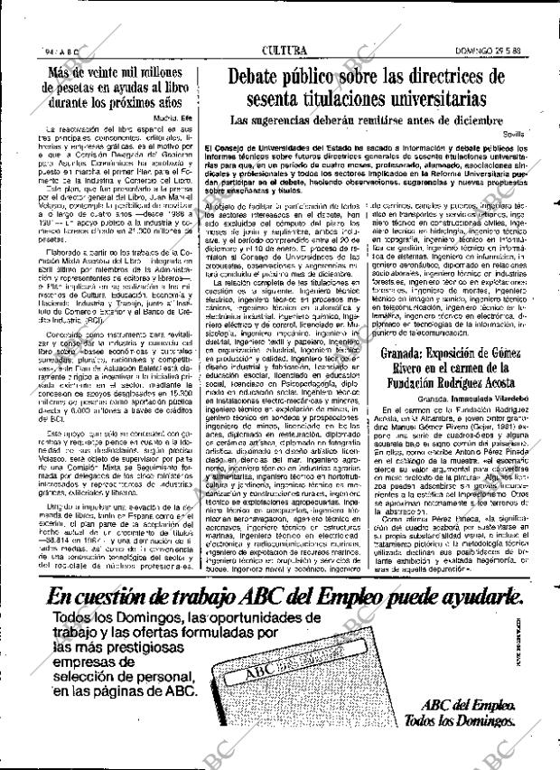 ABC SEVILLA 29-05-1988 página 94