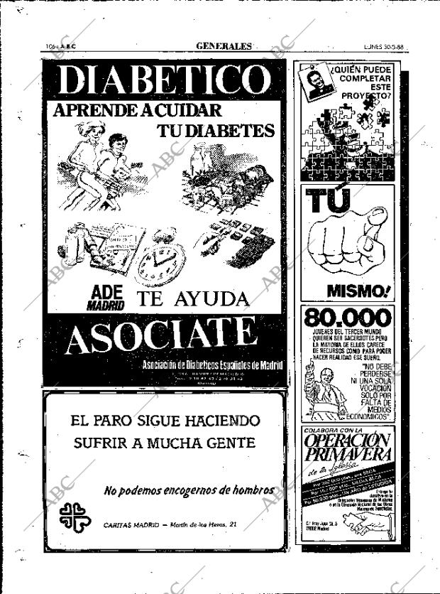 ABC MADRID 30-05-1988 página 106