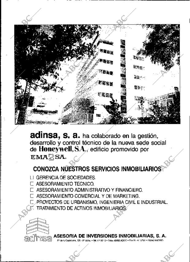 ABC MADRID 30-05-1988 página 16