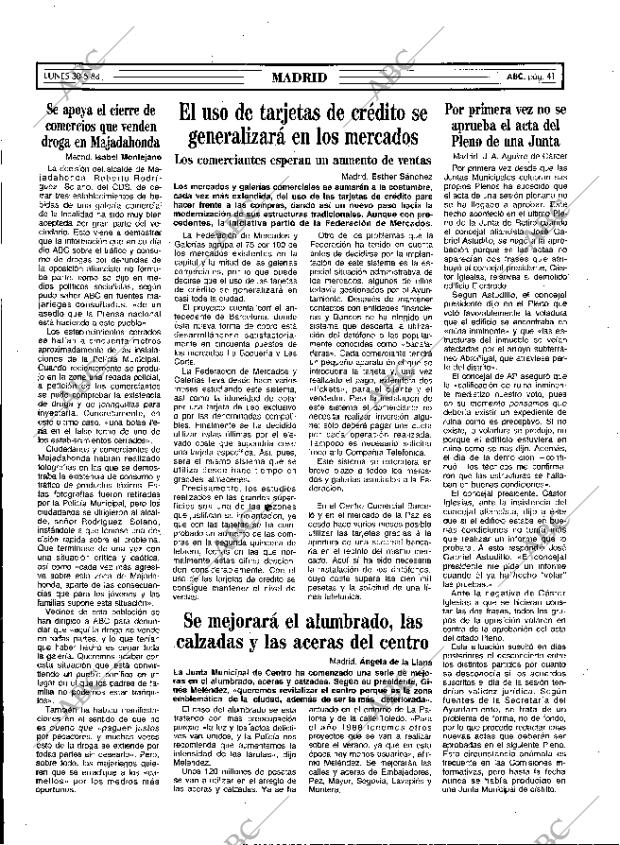 ABC MADRID 30-05-1988 página 41