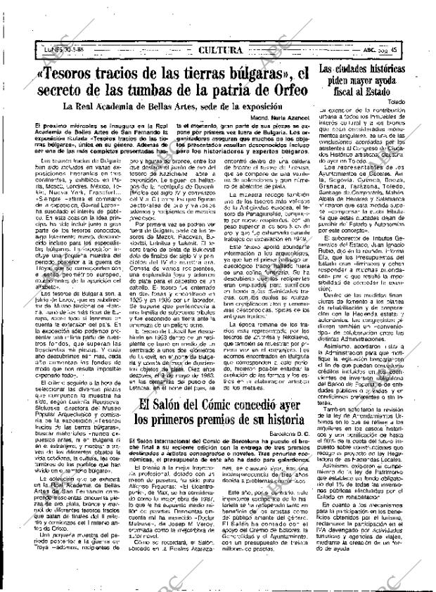 ABC MADRID 30-05-1988 página 45