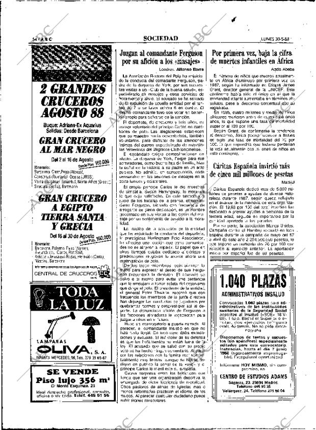 ABC MADRID 30-05-1988 página 54