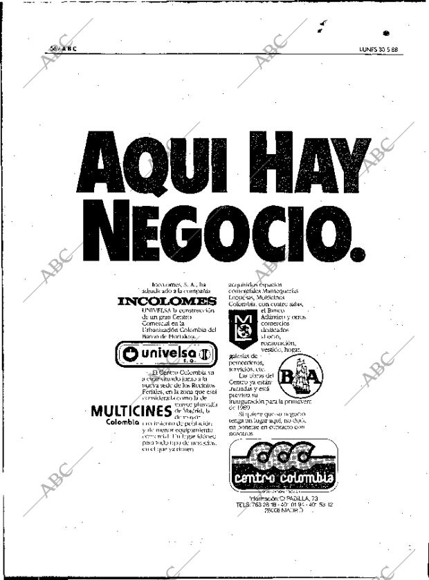 ABC MADRID 30-05-1988 página 56