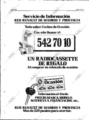 ABC MADRID 30-05-1988 página 84