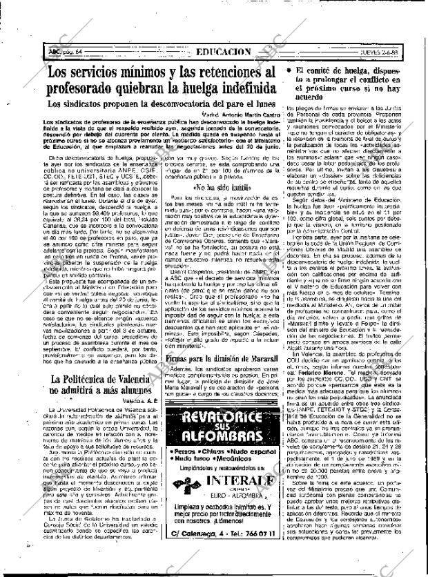 ABC MADRID 02-06-1988 página 64