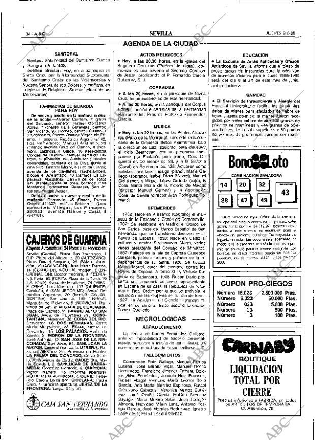 ABC SEVILLA 02-06-1988 página 34