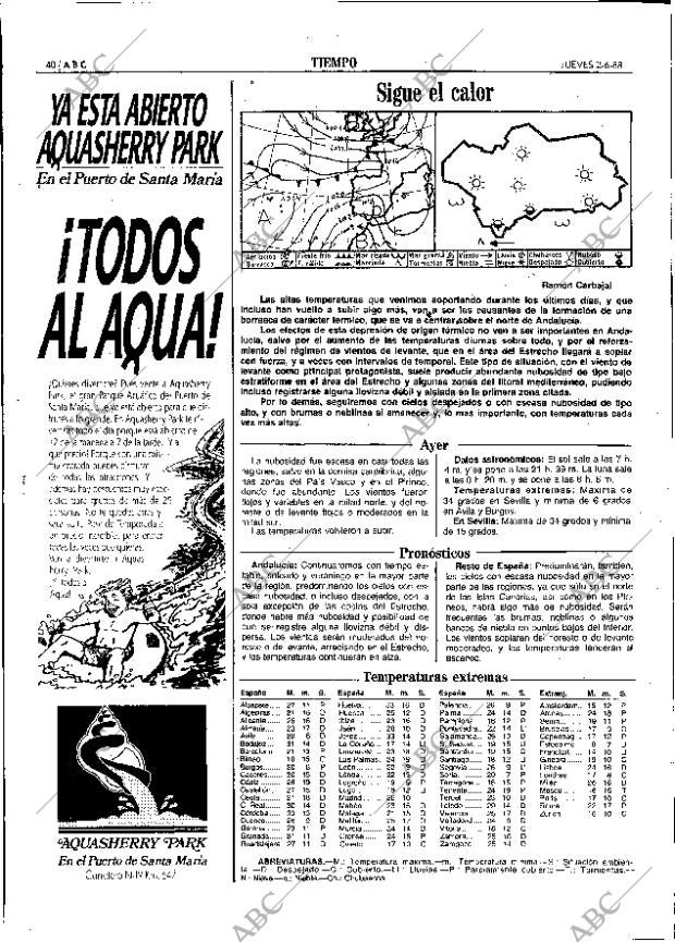 ABC SEVILLA 02-06-1988 página 40